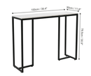 Interior Ave - Stone Marble Console - Marble & Black - RnR Galore