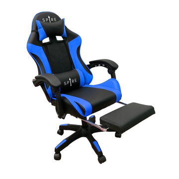 Intex Spire Zinc Blue And Black Adjustable Gaming/office Chair - RnR Galore