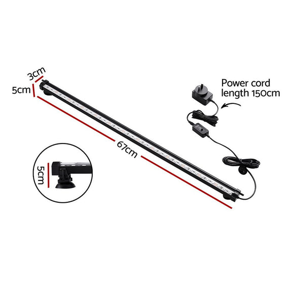 i.Pet Aquarium Light Submersible 67CM Air Bubble LED Light - RnR Galore
