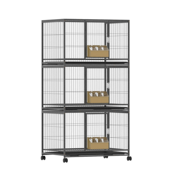 i.Pet Bird Cage Large Bird Cages Aviary Budgie Perch Cage Parrot Pet Stand Wheels - RnR Galore