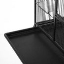 i.Pet Bird Cage Large Cages 160cm Parrot Aviary Stand - Alone Budgie Wheels Castor - RnR Galore