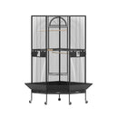 i.Pet Bird Cage Large Jumbo Aviary Budgie Perch Cage Parrot Stand Wheels Corner - RnR Galore