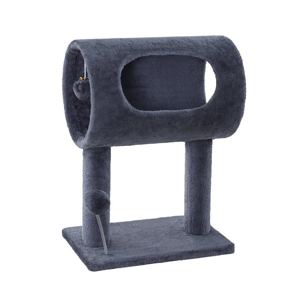 i.Pet Cat Tree 53cm Scratching Post Tower Scratcher Wood Condo House Trees Grey - RnR Galore