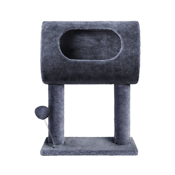 i.Pet Cat Tree 53cm Scratching Post Tower Scratcher Wood Condo House Trees Grey - RnR Galore