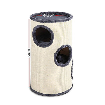 i.Pet Cat Tree 70cm Scratching Post Tower Scratcher Trees Wood Condo House Toys - RnR Galore