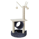 i.Pet Cat Tree 76cm Scratching Post Tower Scratcher Condo House Hanging toys - RnR Galore