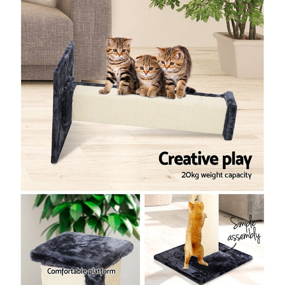 i.Pet Cat Tree 92cm Scratching Post Tower Scratcher Wood Condo Bed House Trees - RnR Galore