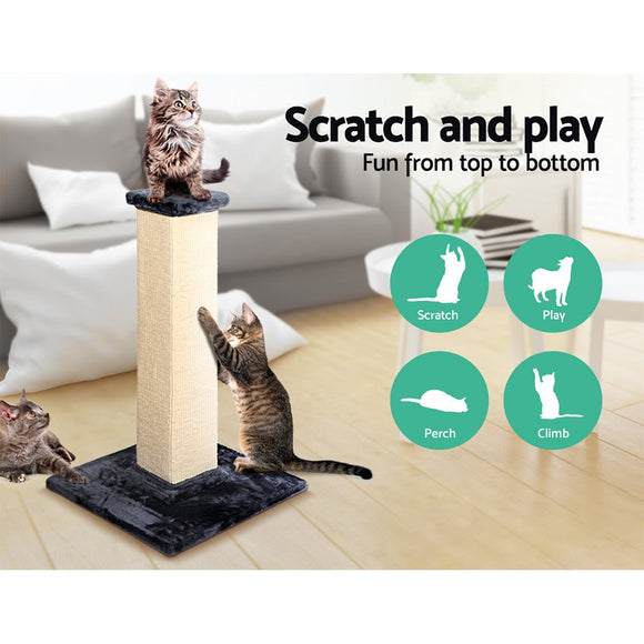 i.Pet Cat Tree 92cm Scratching Post Tower Scratcher Wood Condo Bed House Trees - RnR Galore