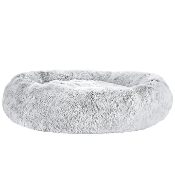 i.Pet Pet Bed Dog Cat 110cm Calming Extra Large Soft Plush Light Charcoal - RnR Galore