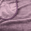 J Elliot Home 800GSM Luxury Winter Thick Mink Blanket Grape King - RnR Galore