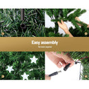 Jingle Jollys 1.2m Christmas Tree Optic Fibre LED Xmas tree Multi Colour - RnR Galore