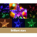 Jingle Jollys 1.8m Christmas Tree Optic Fibre LED Xmas tree Multi Colour - RnR Galore