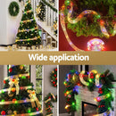 Jingle Jollys 20M Christmas Lights Fairy Ribbon Light 200 LED Xmas Decor Golden - RnR Galore