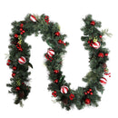 Jingle Jollys 2.7m Christmas Garland with Decorations Xmas Wedding Party - RnR Galore