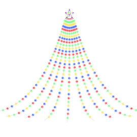 Jingle Jollys 3.8M Christmas Lights Waterfall String Light 340 LED - RnR Galore
