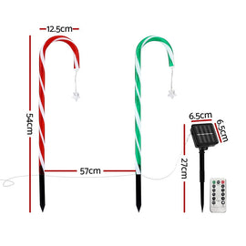 Jingle Jollys 8 PCS Christmas Lights Path Ground Light Garden Decorations 72 LED - RnR Galore