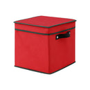 Jingle Jollys Christmas Baubles Storage Box 64 Dividers Xmas Ornaments Container - RnR Galore