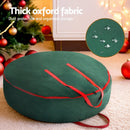 Jingle Jollys Christmas Garland Wreath Storage Bag Baubles Ornaments Container - RnR Galore