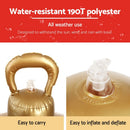Jingle Jollys Christmas Inflatable Ball 60cm Santa Decoration Giant Bauble Clear - RnR Galore