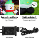 Jingle Jollys Christmas Inflatable Snowman Tree 2.75M Height LED Decorations Illuminated - RnR Galore