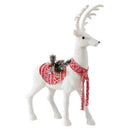 Jingle Jollys Christmas Reindeer 80cm Glitter Deer Ornaments Party Decorations - RnR Galore