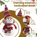 Jingle Jollys Christmas Snowman Handicraft Ornaments Party Decorations 35cm - RnR Galore