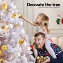 Jingle Jollys Christmas Tree 2.1m 500 LED Xmas Tree Decorations White 1260 Tips - RnR Galore
