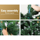 Jingle Jollys Christmas Tree 2.1m Snowy Xmas Tree Decoration 905 Tips - RnR Galore