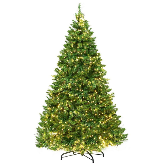 Jingle Jollys Christmas Tree 2.1m Xmas Tree Decorations 1134 LEDs - RnR Galore