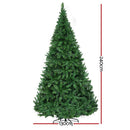 Jingle Jollys Christmas Tree 2.4m Xmas Tree Decorations 1488 LEDs - RnR Galore
