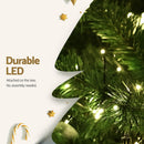Jingle Jollys Christmas Tree 2.4m Xmas Tree Decorations 1488 LEDs - RnR Galore