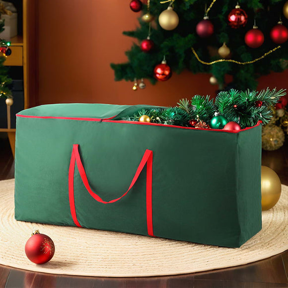 Jingle Jollys Christmas Tree Storage Bag Fits Up to 8ft Tree Xmas Bag Green - RnR Galore