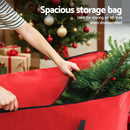 Jingle Jollys Christmas Tree Storage Bag Fits Up to 8ft Tree Xmas Bag Red - RnR Galore