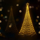 Jingle Jollys Solar Christmas Tree 2.1m 320 LED Net Lights Xmas Trees Decoration - RnR Galore