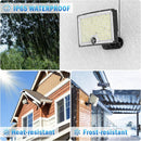 KagoLing Solar Lights Outdoor 202 LED Motion Sensor Lights IP65 Waterproof 120 Degree Beam Angle Solar Garden Lights 2 Pack with 5M Cable - RnR Galore