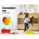 Keezi 3 Tiers Kids Bookshelf Storage Children Bookcase Toy Box Organiser Display - RnR Galore