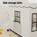 Keezi Kids Play Tent Playhouse Castle with String Lights Floor Mat Side Pocket - RnR Galore