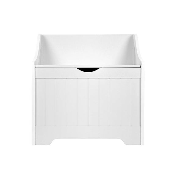 Keezi Kids Toy Box Chest Children Storage Clothes Toys Organiser Square - RnR Galore