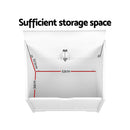 Keezi Kids Toy Box Chest Children Storage Clothes Toys Organiser Square - RnR Galore