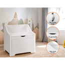 Keezi Kids Toy Box Chest Children Storage Clothes Toys Organiser Square - RnR Galore