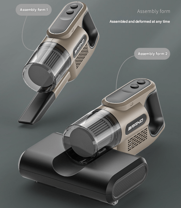 Khaki High - Power Wireless UV Sterilization Mite Removal Vacuum Cleaner - Powerful Suction and Deep Cleaning for Home Use - RnR Galore