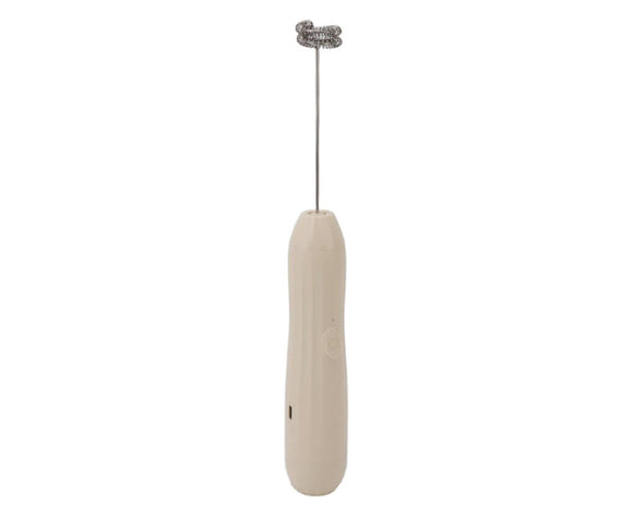 Khaki Rechargeable Milk Frother, Coffee Mixer for Lattes & Hot Chocolate - RnR Galore