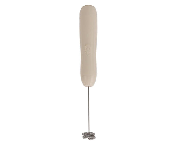Khaki Rechargeable Milk Frother, Coffee Mixer for Lattes & Hot Chocolate - RnR Galore