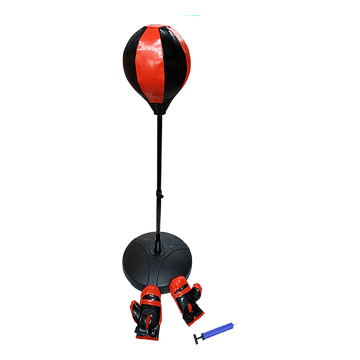 Kids Boxing Punching Bag Set – Children’s Training Gloves & Fitness Stand - RnR Galore