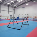 Kids Gymnastics Bars Training Horizontal Bar Monkey Kip Bar Black - RnR Galore