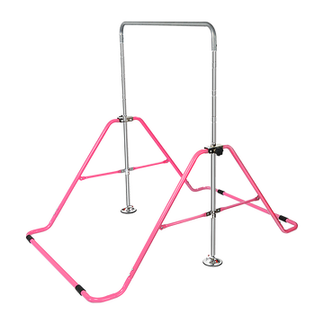 Kids Gymnastics Bars Training Horizontal Bar Monkey Kip Bar Pink - RnR Galore