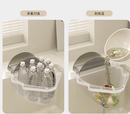 Kitchen Sink Filter Rack with 100 12cm*15cm Mesh Bags, Foldable Food Waste Strainer, Multi - functional Drain Basket（green） - RnR Galore