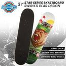 Kryptonics 31 - inch Star Series Complete Skateboard - RnR Galore