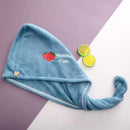 Ladies' Soft Quick - Dry Shower Cap Towel - Delicate Embroidery, Essential for a Refreshing Bath（PINK） - RnR Galore