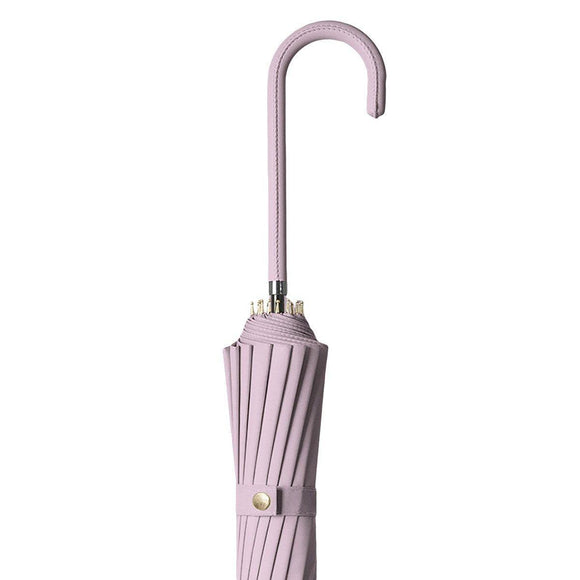 Large 16 Bone Automatic Umbrella Unisex Long Handle Dual Use Rain Sun Umbrella - White - RnR Galore
